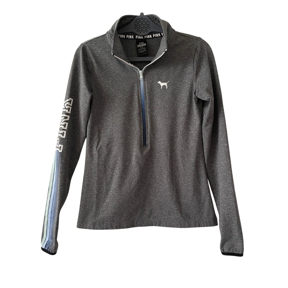 PINK Victoria's Secret ultimate 1/2 zip athletic top small